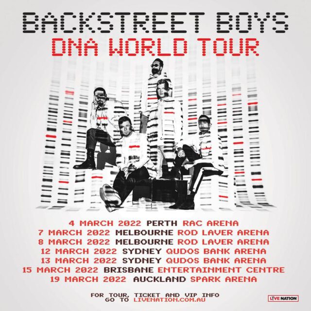 bsb dna tour australia setlist