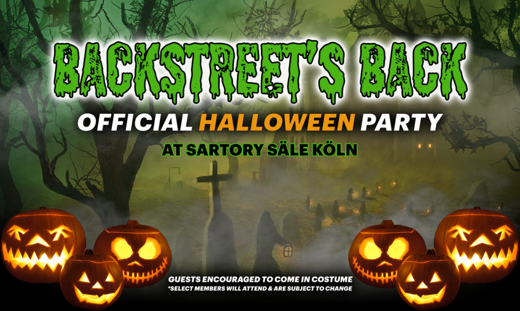 October 31, 2022 Halloween Party Köln Backstreet Boys