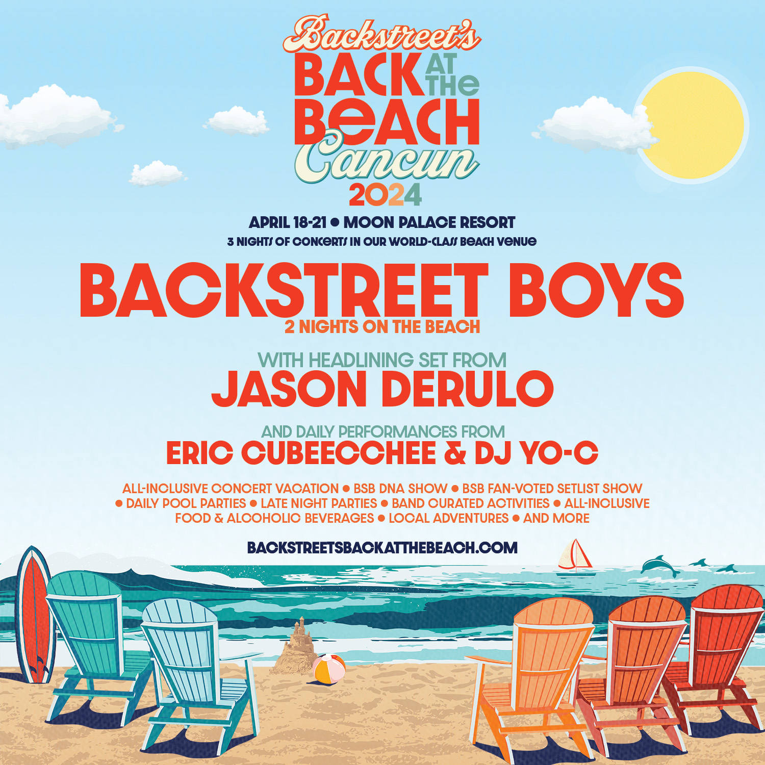 Backstreet’s Back at the Beach 2024