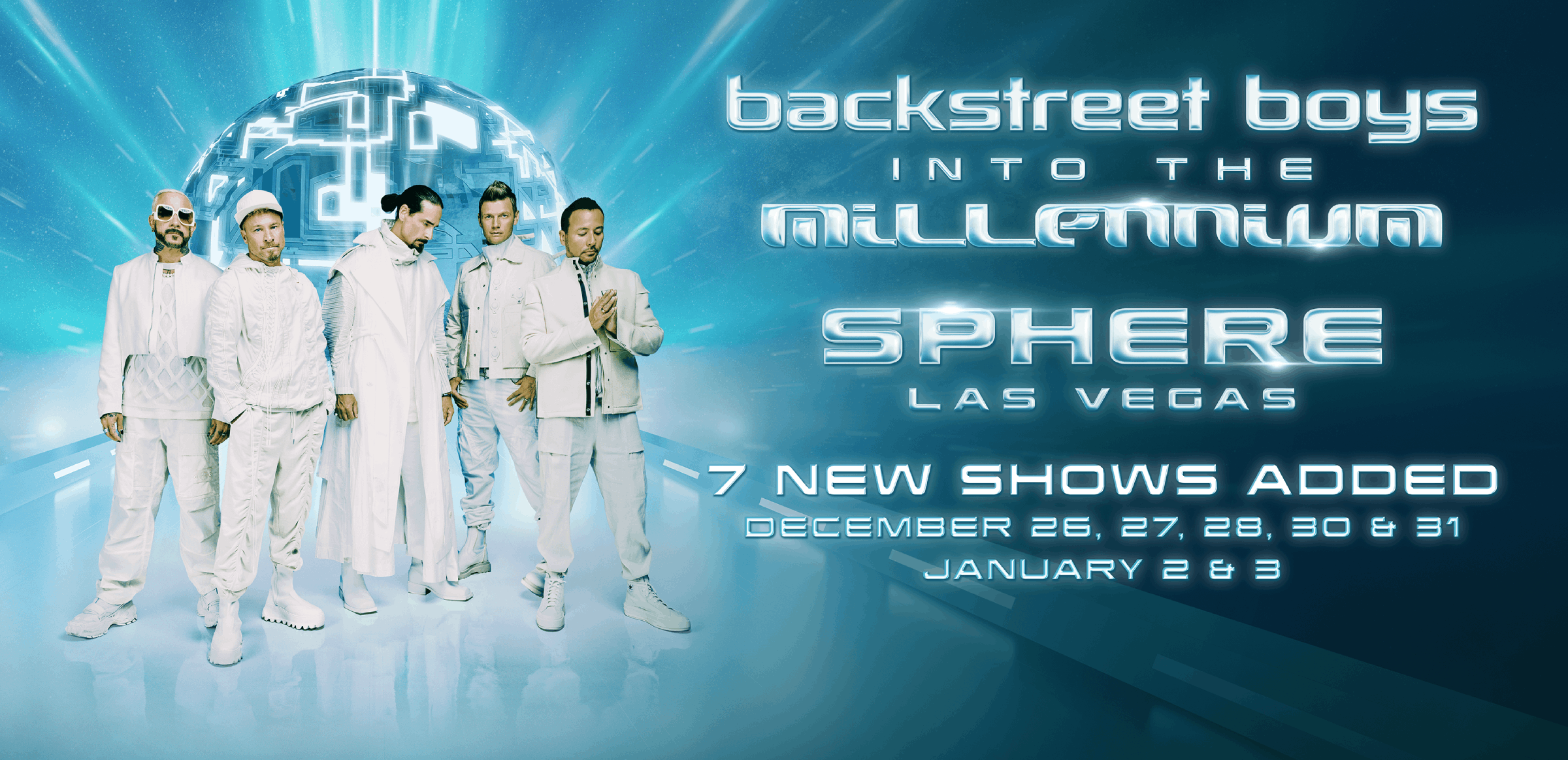End The Year With Backstreet Boys At Sphere Las Vegas