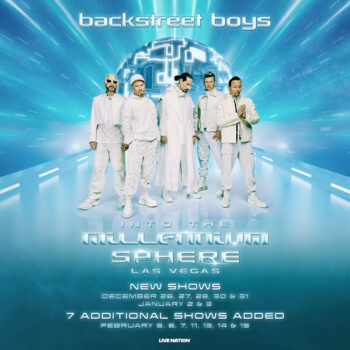 Backstreet's Back With Seven More Sphere Dates In February - Backstreet