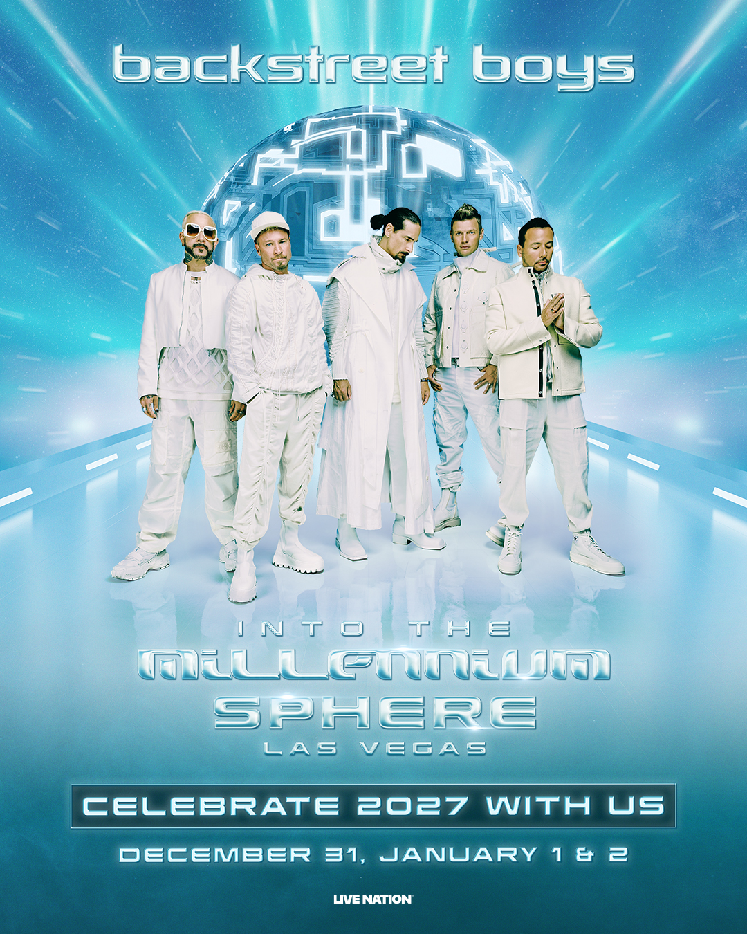 Backstreet Boys Announce NYE Sphere Dates