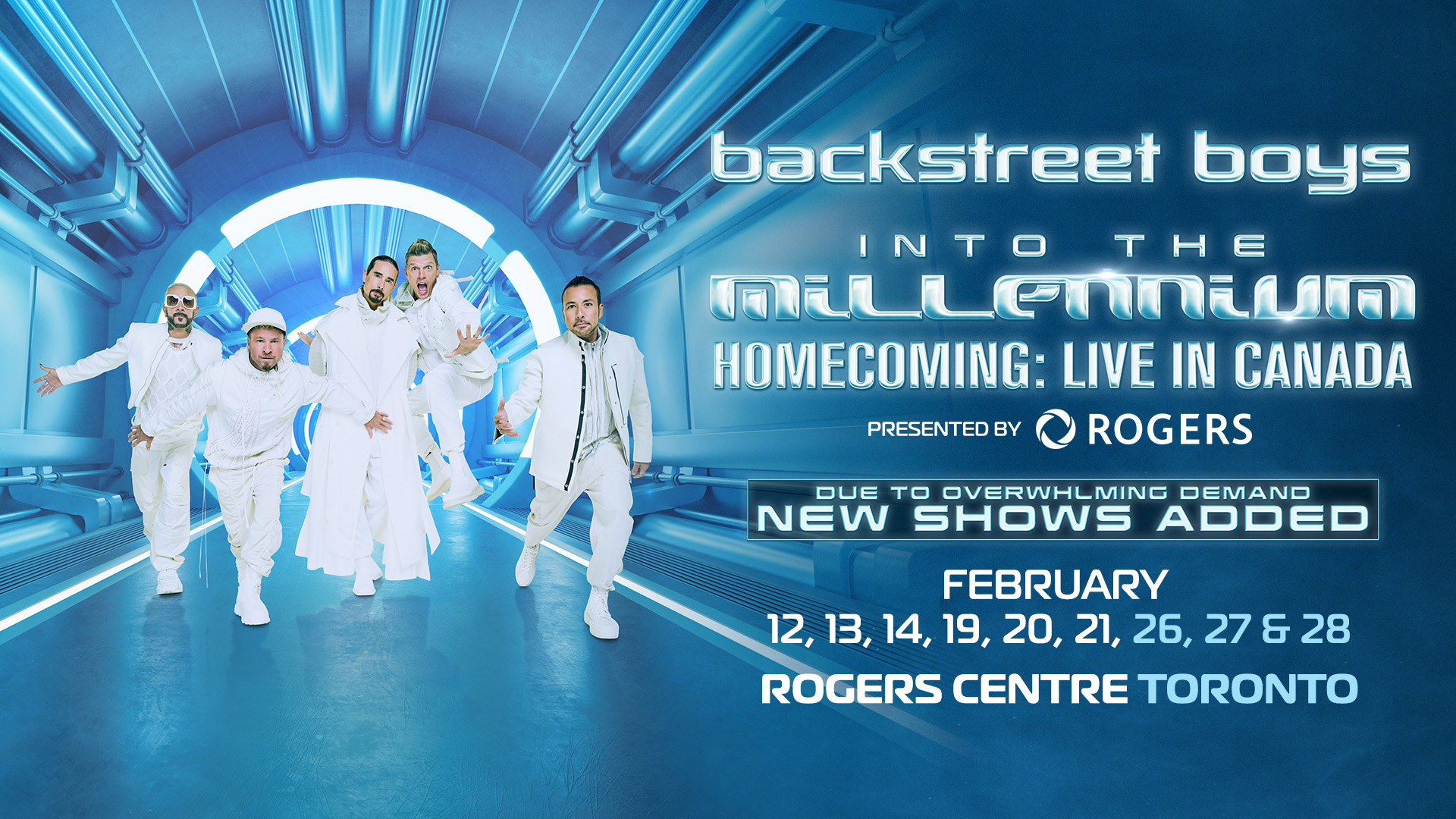 February 28 Added To Backstreet Boys Toronto Residency